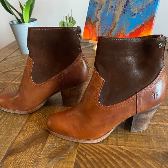 Frye Ankle Bootie Zip-Up Back | Never Been Worn - Picture 2 of 5